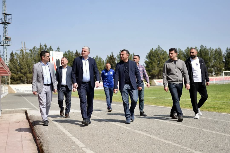 AFFA rəsmiləri Yevlax stadionunda olublar